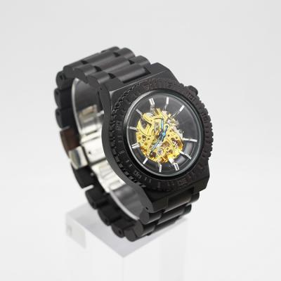 China OEM Japanee Movement Chronograph Heavy Duty Visible Minimalist Men's Latest Custom Cheap Mechanical Logo Watch for sale