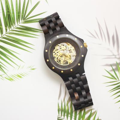 China Luxury Brand New Japanese Mens Chronograph Price Mens Watches China Automatic Quartz Movement Men's Wood Watch for sale