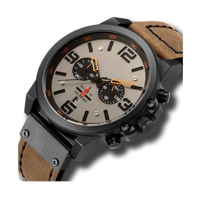 China High Quality Customized Waterproof Low Price Quartz Fashion Chronograph Wristwatch Water Resistant for sale