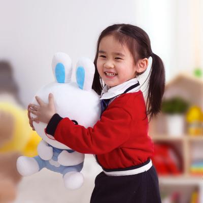 China Play Alilo 2021 New Best Bunny Design Cute Furry Soft Kids Dolls Stuffed Plush Toys for sale