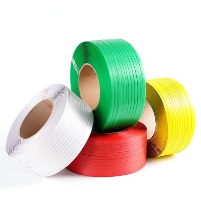 China Eco - Friendly Thickness 0.45-1.2Mm Width 5-18Mm PP Band Straps Polyester Strapping Tape for sale