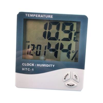 China HTC-1 Digital Household Hygrometer Thermometer Temperature Humidity Meter Color: White for sale