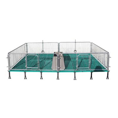 China Easy Install High Quality Hot Dip Galvanizing Nursery Bed Sow Pig Nursery Bed For Farms for sale