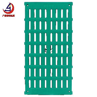 China Cheap Plastic Livestock Farm Floors For Pigs Slat Floor 120cm*60cm Farm Used Dung Plate Leakage for sale