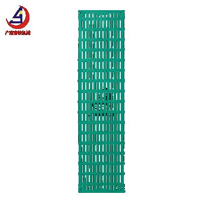 China 2021 Livestock Farm Factory Durable And Easy To Install 240cm*60cm Leaking Plastic Floor Goat Slat Flooring for sale