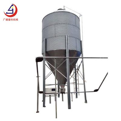 China Save Breeding Cost High Quality Automatic Feeding System Silo For Poultry Farm Feeding System for sale