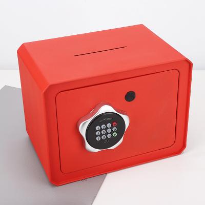 China Durable Mini Room Security Digital Small Password Deposit Smart Electronic Key Hotel Safe Box for sale