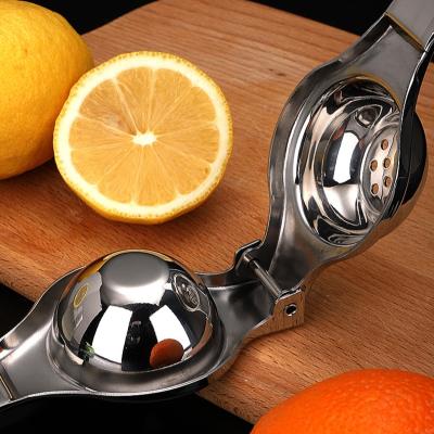 China 2022 Kitchen Products Fruit Squeezer Stainless Steel Lemon Squeezer Viable Manual Squeezers and Vegetable Tools Hand Squeezer for sale