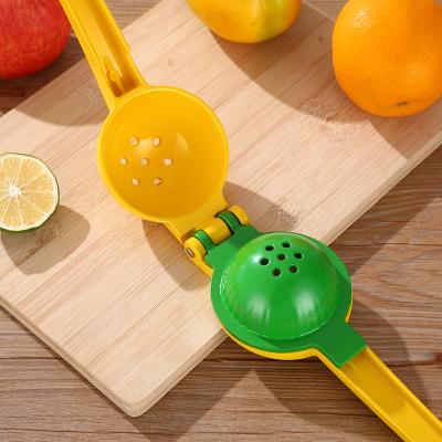 China Viable Manual Fruit Citrus Squeezer Stainless Steel Aluminum Alloy Stainless Steel Lemon Lime Squeezer Orange Squeezer for sale