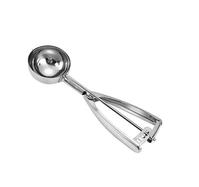 China Sustainable Wholesale Professional Baking Tools Stainless Steel Ice Cream Cookie Scoop for sale