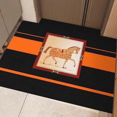 China Washable Door Mat With Modern 3D PVC Floor Mat For Home Decoration for sale