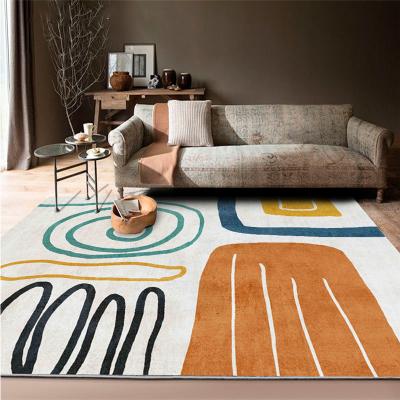 China Large Cashmere Washable Living Room Carpet Floor Halls Rug for sale