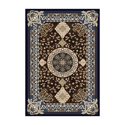 China Washable Persian Carpet 3D Printed Modern Hot Design Diamond Carpet For Gold Home Decor for sale