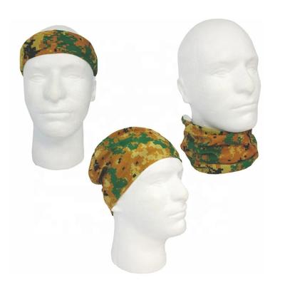 China 100% Microfiber Polyester Logo Multifunctional Head Neckwear Custom Bandana for sale