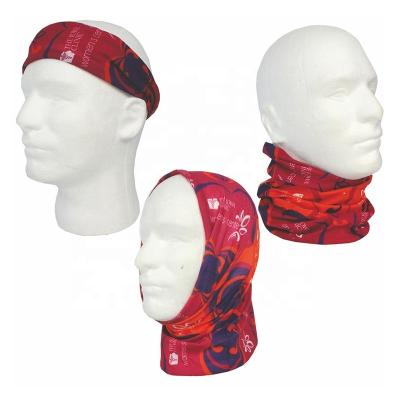 China Microfiber 100% Polyester Seamless Multifunctional 100% Polyester Headwear for sale