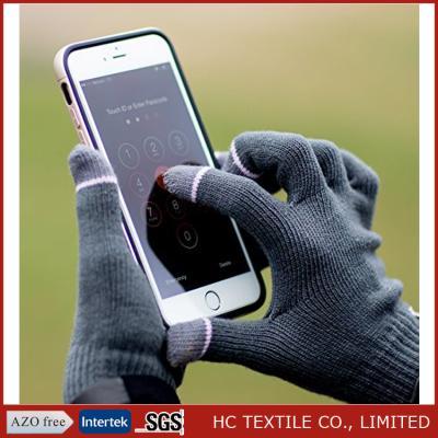 China Customized Customized Magical Knitted Glove Touch Screen Glove for sale