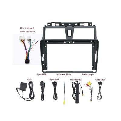 China Universal Car Radio Frame AI Jia Fascia Panel Plastic Sterio Other Accessories Car Interior Frame For 2014 GEELY Emgrand EC7 9INCH for sale