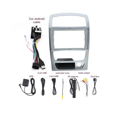 China Universal Auto Car Radio Frame AI Android Dash Bracket Panel Monitor Fascia Car Multimedia For ZHONGHUA 2017 H330/H320 9INCH for sale