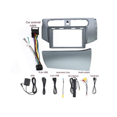 China plastic car radio jia monitor frame AI car radio steerio fascia panel visual radio audio dvd for ZHONGHUA H230/H220 9INCH for sale