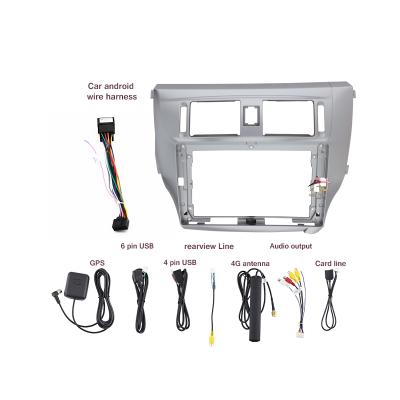 China GREAT WALL VOLEEX C30 LHD 9INCH verna music accessories audio system car GPS visual frame 2010-2012 car radio frame AI jia for sale