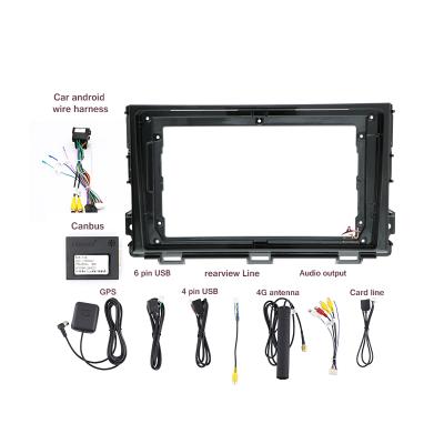 China GREAT WALL HAVAL H6 Label HAVAL H6 DVD Red COUPE DVD Multimedia Player Fascia Panel Dashboard Car Stereo 2018 Visual Stereo Frame Car Radio Frame Jia for sale