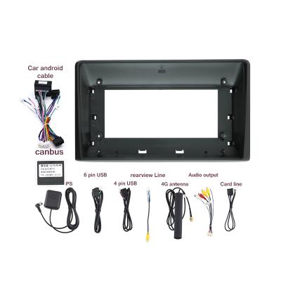 China Universal car radio plastic frame AI jia faceplate android panel sterio other accessories car interior dvd for ROVER 2020 MG ZS 10INCH for sale