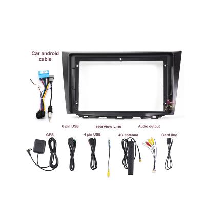 China SUZUKI KIZASHI 9INCH navigation android instalacion tuning kit car stereo frame car radio frame AI jia multimedia stereo audio dvd for sale