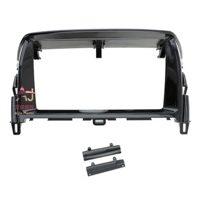 China Brief & MITSUBISHI ECLIPSE 9INCH Mitsubishi series car radio frame car dvd video frame 2018-2019 hot sale single color AJ-FM for sale