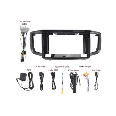 China Car radio frame AI jia car recorder Android DVD dash panel wire harness multimedia navigation view for HONDA ODYSSEY 2019 10INCH for sale