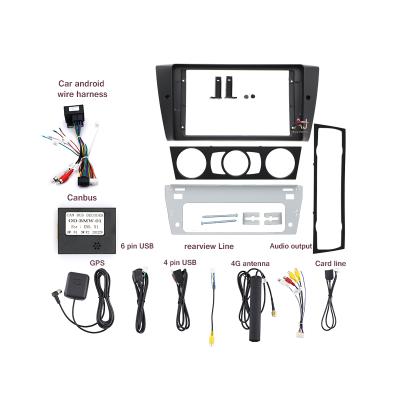 China BMW E90 E92 E93 9inch plastik audio harness verna music accessories car audio system visual frame 2005-2012 car radio frame AI jia for sale