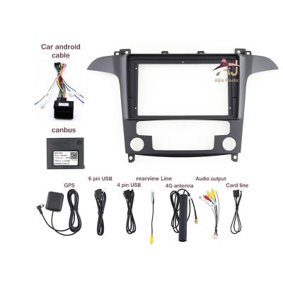 China Brief & Single color AJ-FM for 2001-2008 FORD S-MAX AUTO AC 9INCH plastic panel for universal car sterio other car radio interior accessory frame for sale