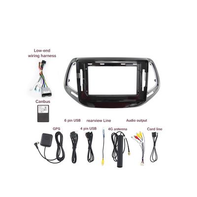 China Car Radio AI Frame Jia For JEEP Compass 10INCH DVD Audio System Multimedia Player Digital Photo Monitor Fascia 2017 Car Video steerio for sale