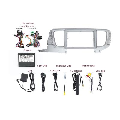 China Car radio AI frame jia car head unit installation radio Android DVD wire harness visual multimedia view for BUICK 2014-2017 GL8 2.5S 9INCH for sale