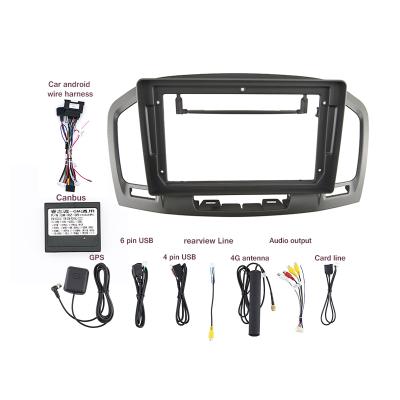 China Car radio frame AI jia car wire harness cable canbus head unit installation multimedia visual view for Buick Regal 2009-2013 9INCH for sale