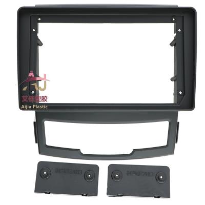 China Brief & Single color AJ-FM for 2011-2013 Tivina Ssangyong series hot sale 10inch Tivina Ssangyong series hot sale car dvd video picture frame car fascia radio panel for sale