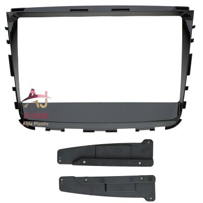 China Brief & Single Color AJ-FM For 2018 REXTON 10INCH SSANG YONG Series Hot Sale REXTON 10INCH SSANG YONG Series Hot Selling Frame Car DVD Video Frame Fascia Panel Car Radio Radio Stereo for sale