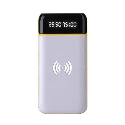 China ABS+PC best selling 2020 products portable universal USB wireless powerbank smart powerbank 20000mah for sale