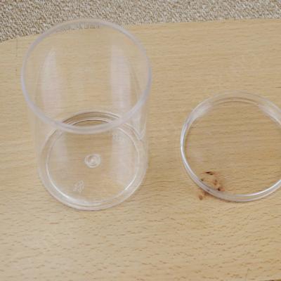 China Recyclable Custom Clear Plastic Cylinder Tube Cookie And Sweet Candy Container Packaging Box for sale