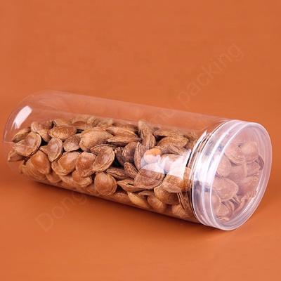 China Disposable And Fashionable Customized PET Plastic Tube With Aluminum Cap For Food Packaging for sale