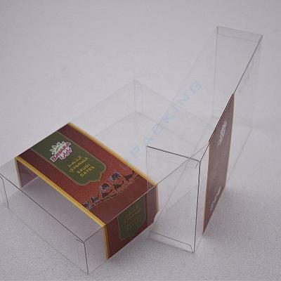 China Recycled Materials OEM Environmental Blister Box Folding Packaging For Saudi Dates / Fruit Gift for sale