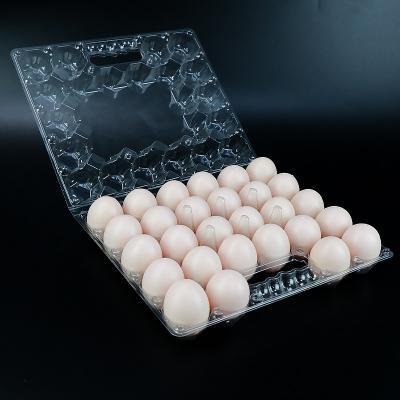 China Wholesale Empty Transparent Disposable Food Blister Plastic Packaging Egg Tray for sale