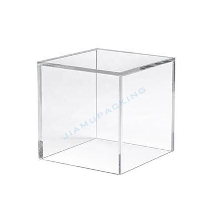 China Small Reusable Clear Plastic Acrylic Candy Dessert Boxes With Lid for sale