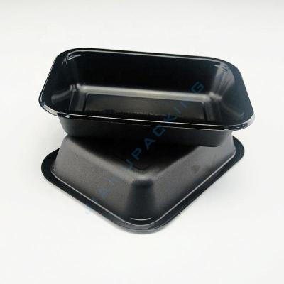 China Recycled Materials Wholesale Food Grade Disposable Airline CPET Food Tray for sale