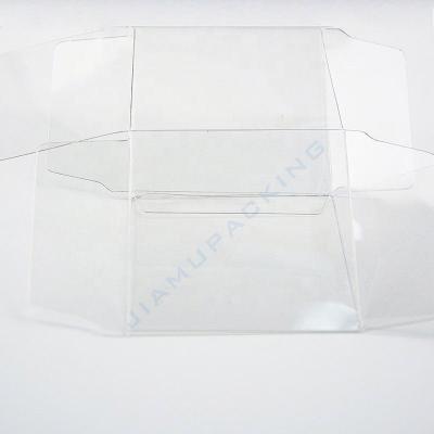 China Recycled Materials Transparent Recyclable Plastic Folding Gift Boxes for sale