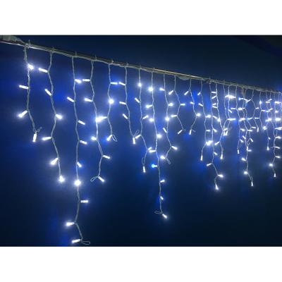 China Festival Decoration New Product Outdoor Party Decoration Ice Led String Decoration Ice 3m x 0.9m Lightweight White Cable for sale