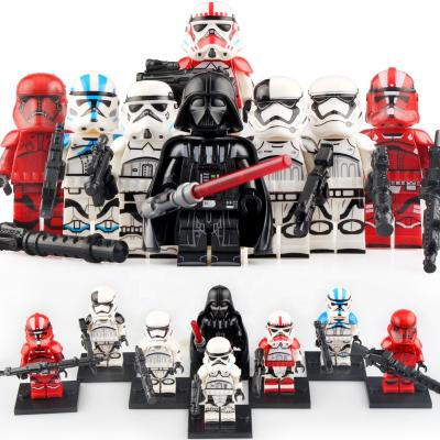 China KT1034 Sith Guard Legoe Baby Yoda Darth Vader The Mandalorian Shock Troopers Imperial Set Mini Figures Building Blocks Toys for sale