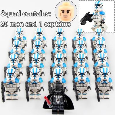 China Legion Rex Baby Yoda Mini Action Toy Star Clone Trooper Star Darth Maul Building The 501st Figure Wars Army Soldiers Building Block DIY Toys for sale