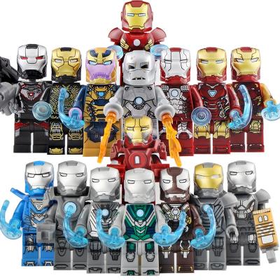 China Building Toy X0252 X0253 Super Heroes Actions Numbers Iron Man Tony Stark Mark 24 Mark 30 Mark 29 Man Building Blocks Mini Figure DIY Toys for sale