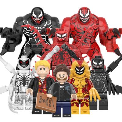 China Building toy Movie Carnage Cletus Kasady Eddie Brock NEW Venom The Scream building block action figure for kids toys WM6120 for sale