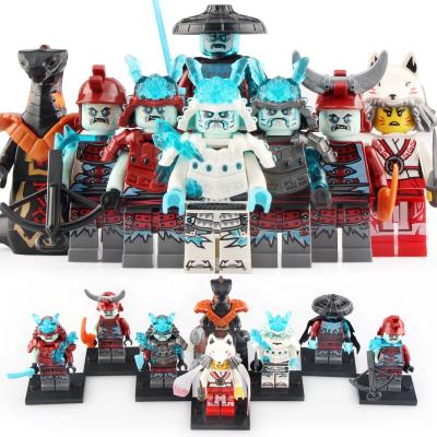 China Zane Jay Legoes Set Model Building Blocks Toys Lloyd Akita Swords Weapons Char Archer Warrior GARMADON Figures Toy Ninja Mini Building Toy for sale